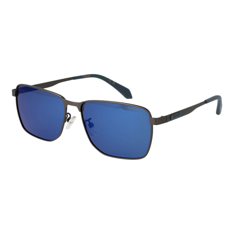 Gray metal sunglasses-null