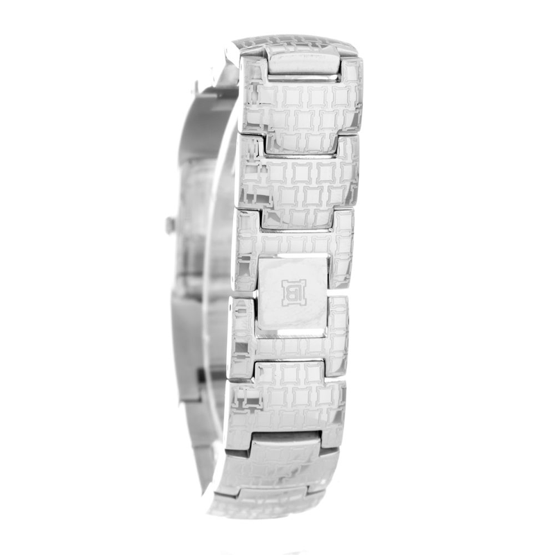 Silver stainless steel bracelet watch-null