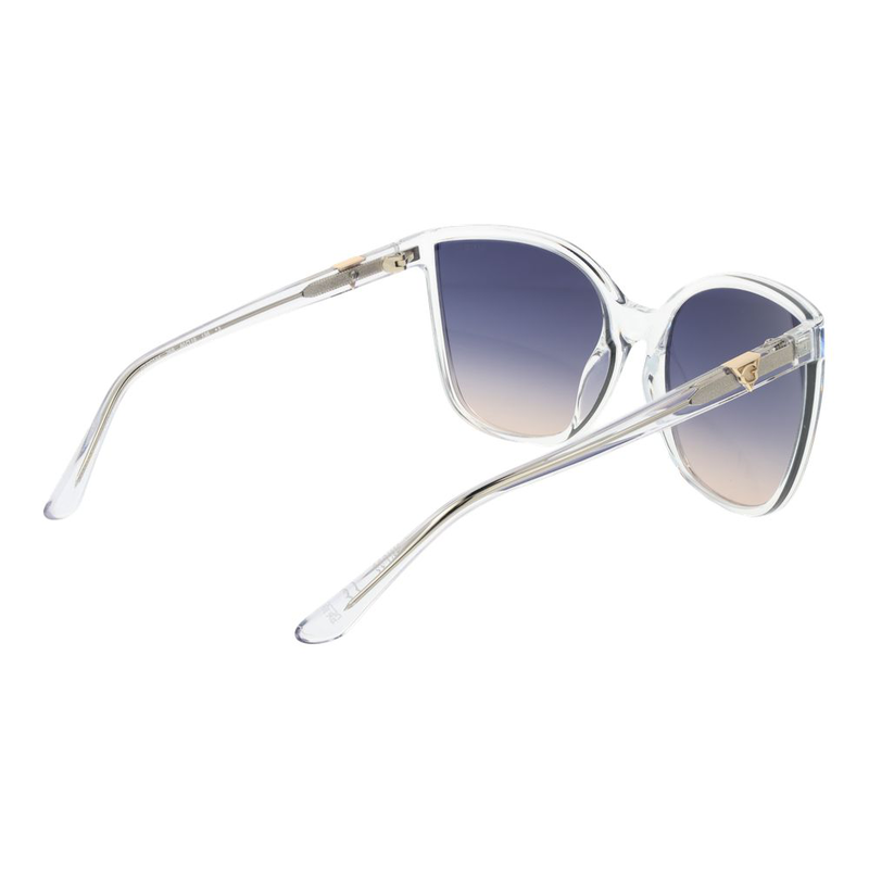 Transparent plastic sunglasses-null