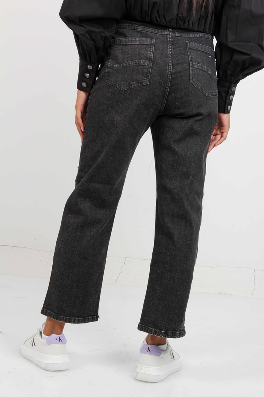 Trouser jean black p38ccpopfh-null
