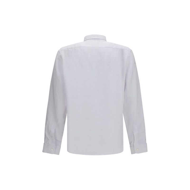 White linen dress shirt-null