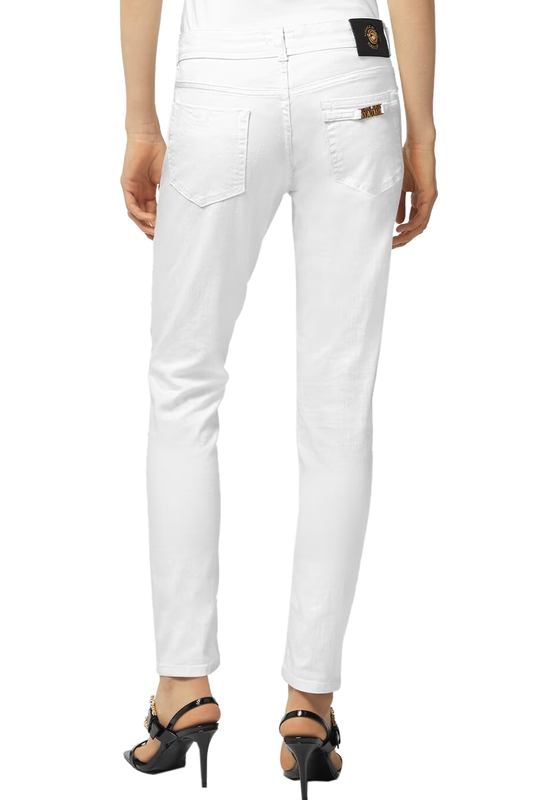 Versace skinny trouser crystal-null