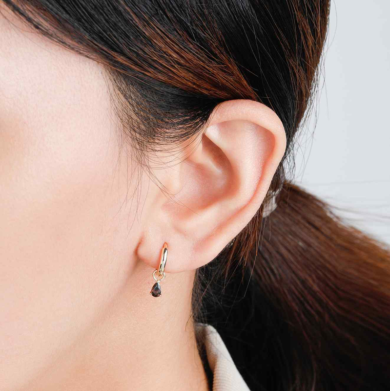 Tear drop hoops-null
