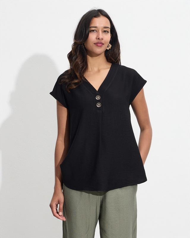 Blouse v neck-null