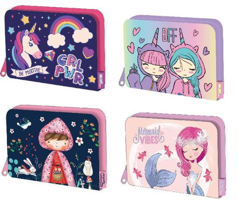 Must wallet 11.5x2.5x9cm (1pc random selection of color)-null