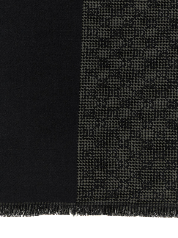 Multicolor silk foulard-null
