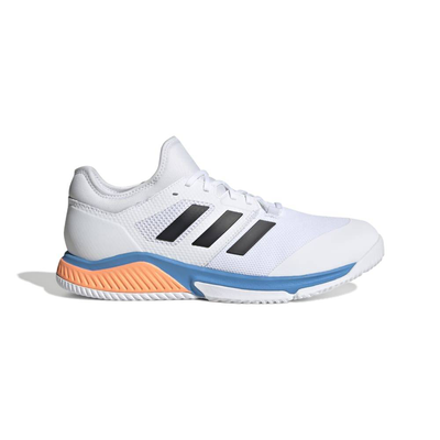 Court team bounce volley, White / Black, medium