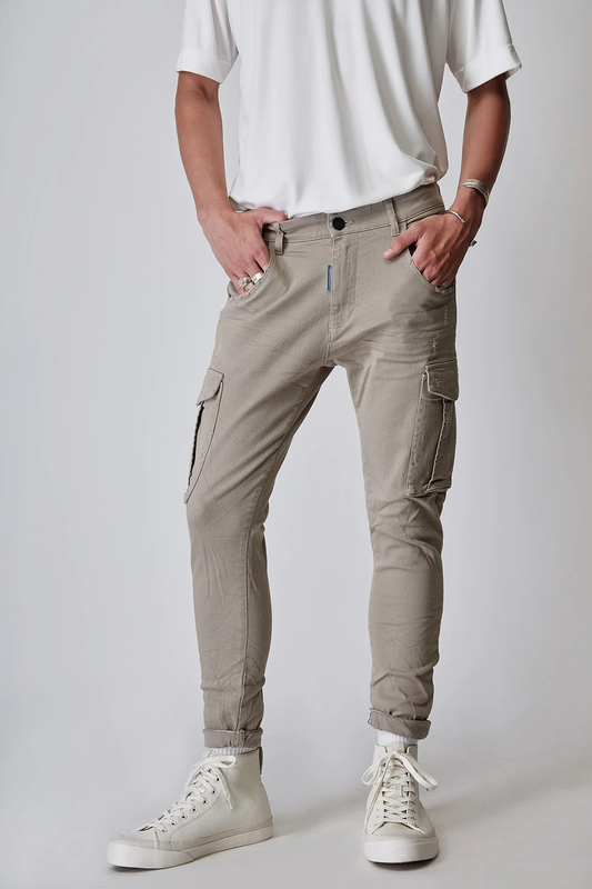 Stefan urban style pants with legband-null