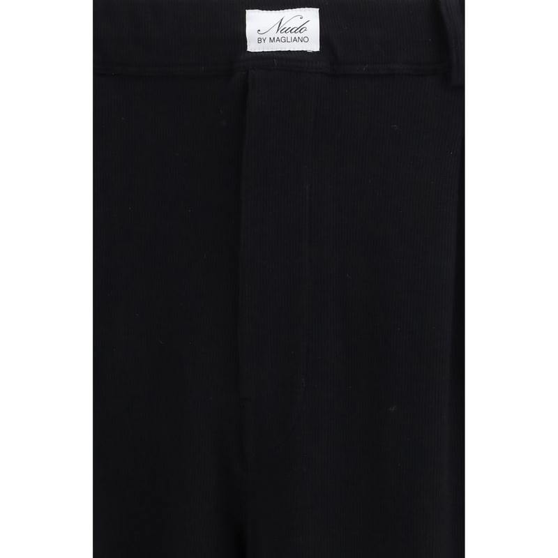 Black cotton boxers-null