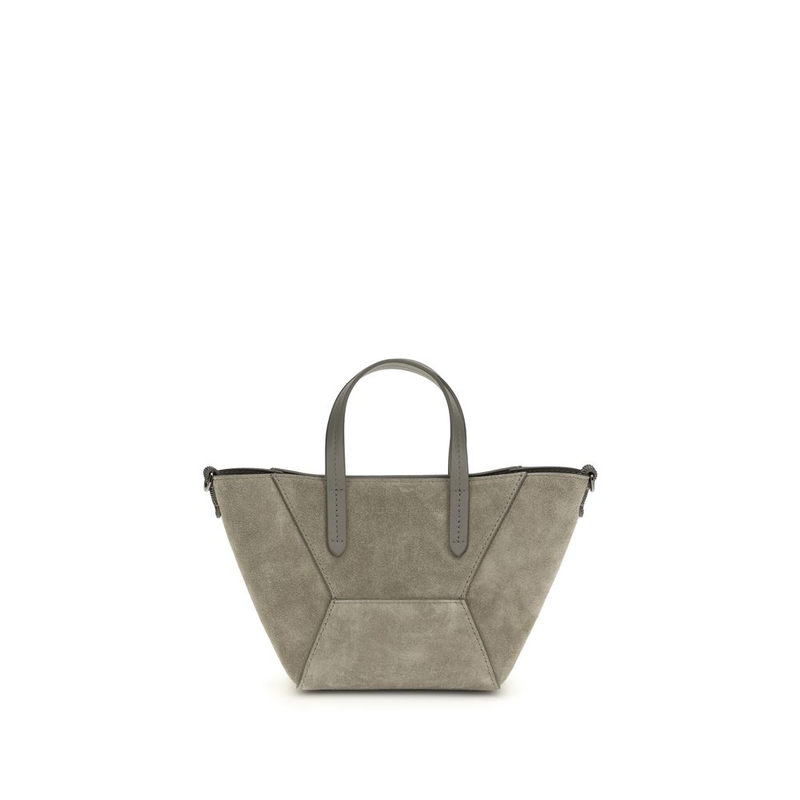 Brown calf leather bos taurus shoulder bag-null