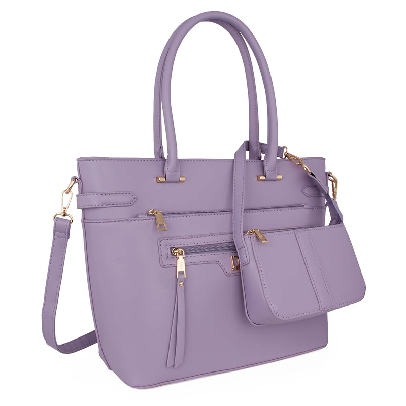 Women's shoulder bag purple 25124-1203-li-null