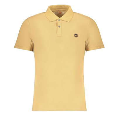 Beige cotton men polo, Beige, medium