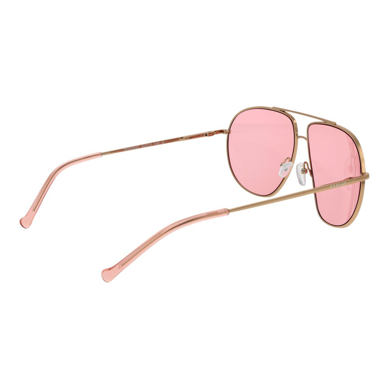 Gold metal sunglasses-null