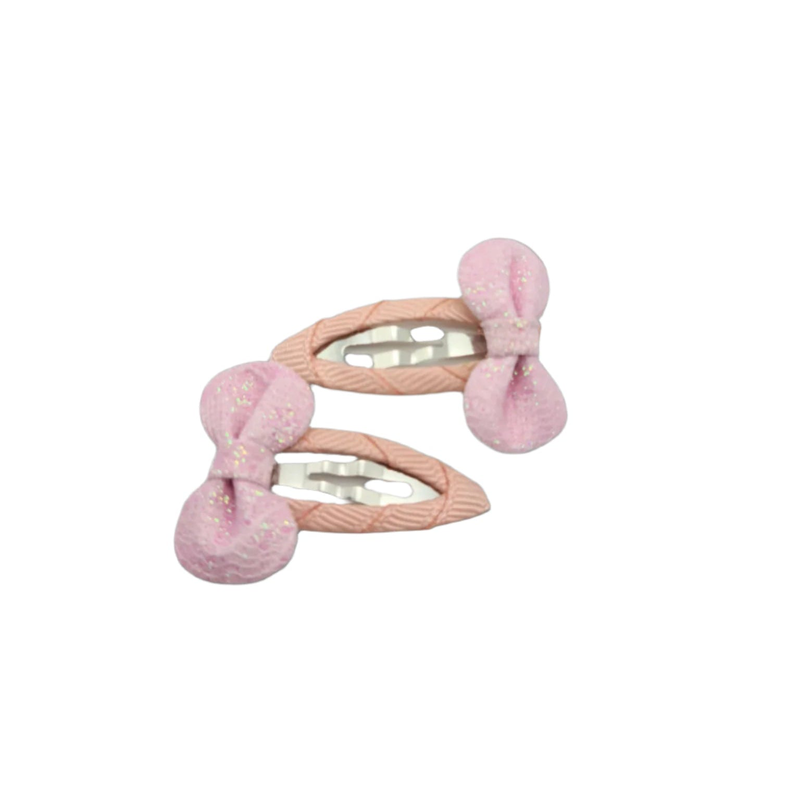 Migant children plush bow hair clips-null