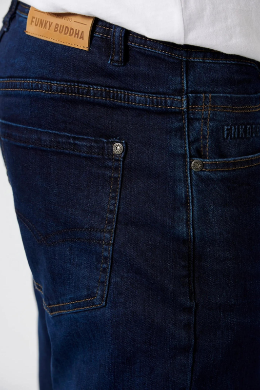 Trousers jeans tapered fit-null