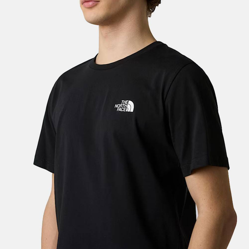 Men vertical logo short sleeves t-shirt-null