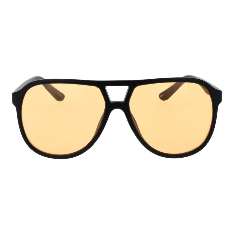 Brown stainless steel sunglasses-null