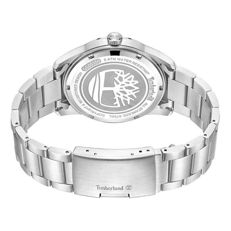 Gray stainless steel dress watch-null