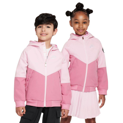 Nike little girls futura softshell jacket, Pink Foam, medium