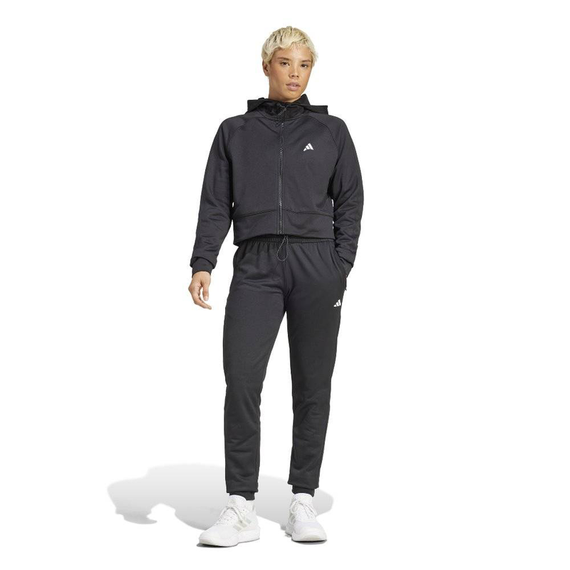 Aeroready game and go full-zip hooded fleece tracktop-null