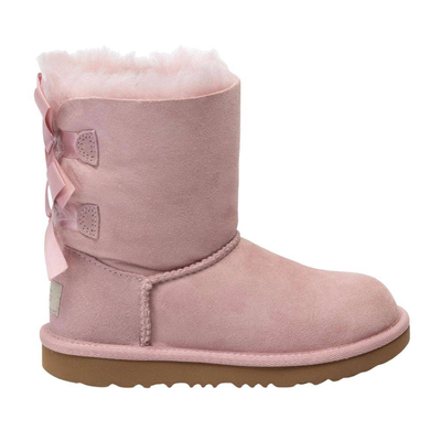 Ugg bailey bow II kids classic short boot, Rose, medium
