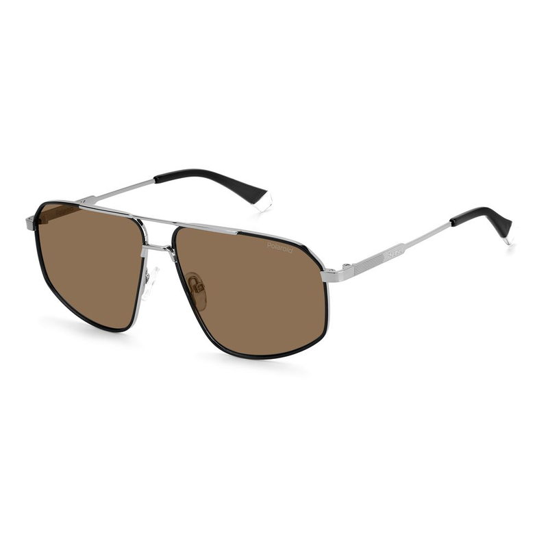 Bicolor stainless steel sunglasses-null