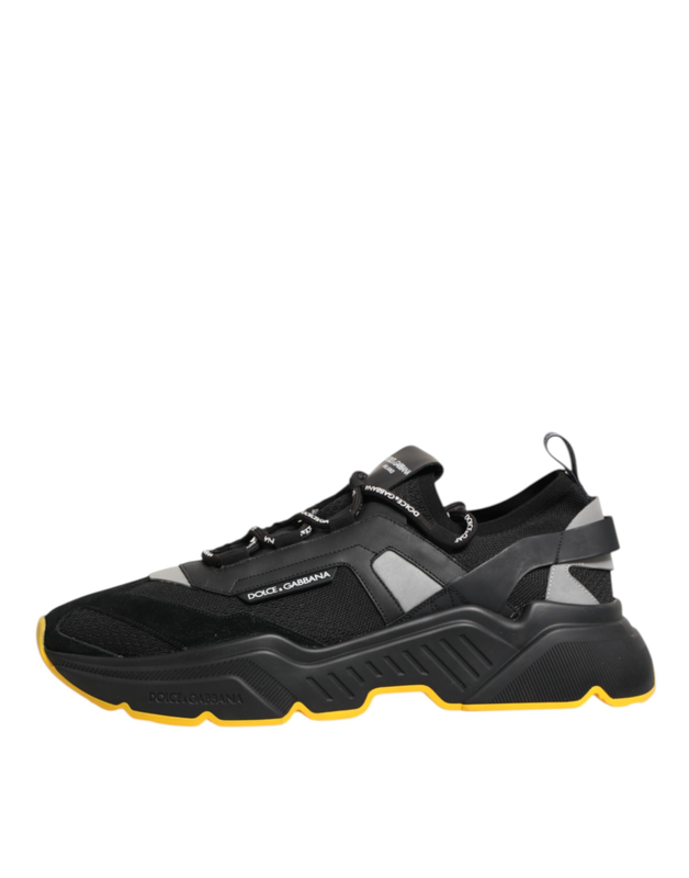 Black daymaster low top men sneakers shoes-null