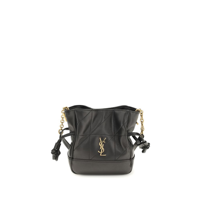 Black lamb ovis aries aries clutch bag, Black, medium