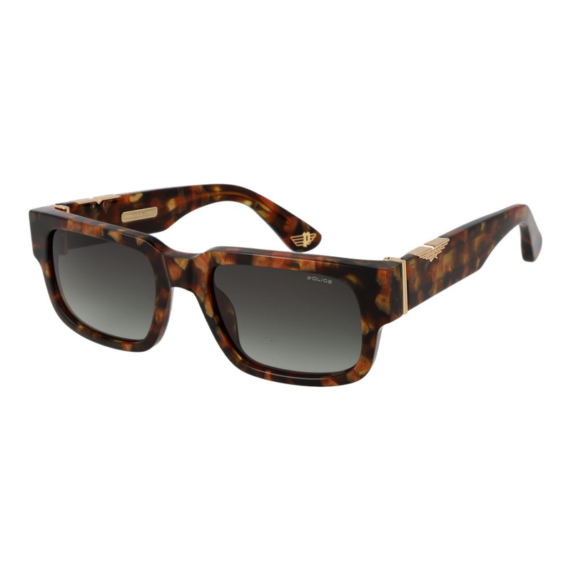 Brown cellulose acetate sunglasses-null
