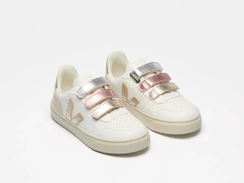 Veja v-10 chrome-free leather infant-null
