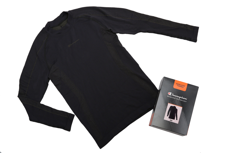 Champion innerwear boys long sleeve t-shirt (u30020)-black-null