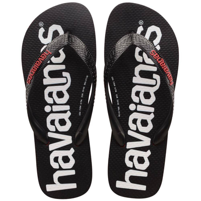 Top logomania 2, Black / Red, medium