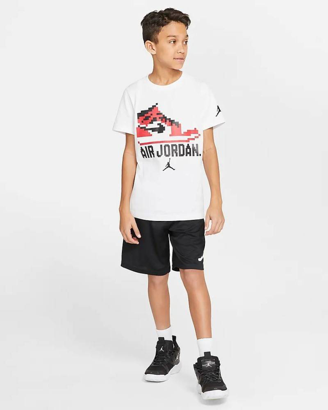 Product image: Nike jordan big kids jumpman wrap mesh short-null