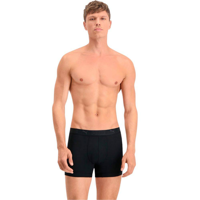 Sport microfiber boxer 2p, Black, medium