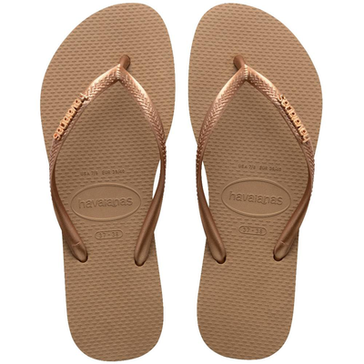 Slim logo metallic, Rose Gold, medium