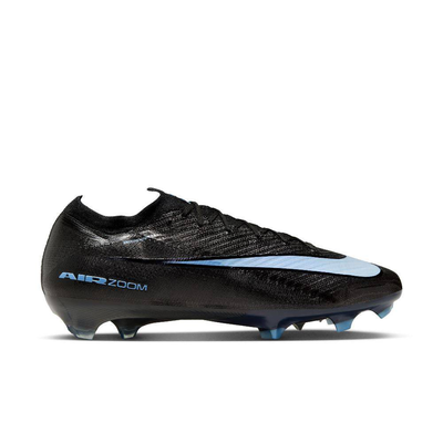 Mercurial vapor 16 elite firm ground, Black / Ice Blue, medium