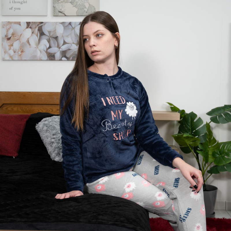 Womens velvet pajamas #j1592 image number null