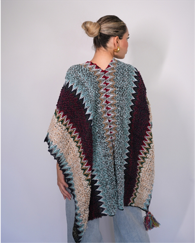Knitted cape ab-1-null