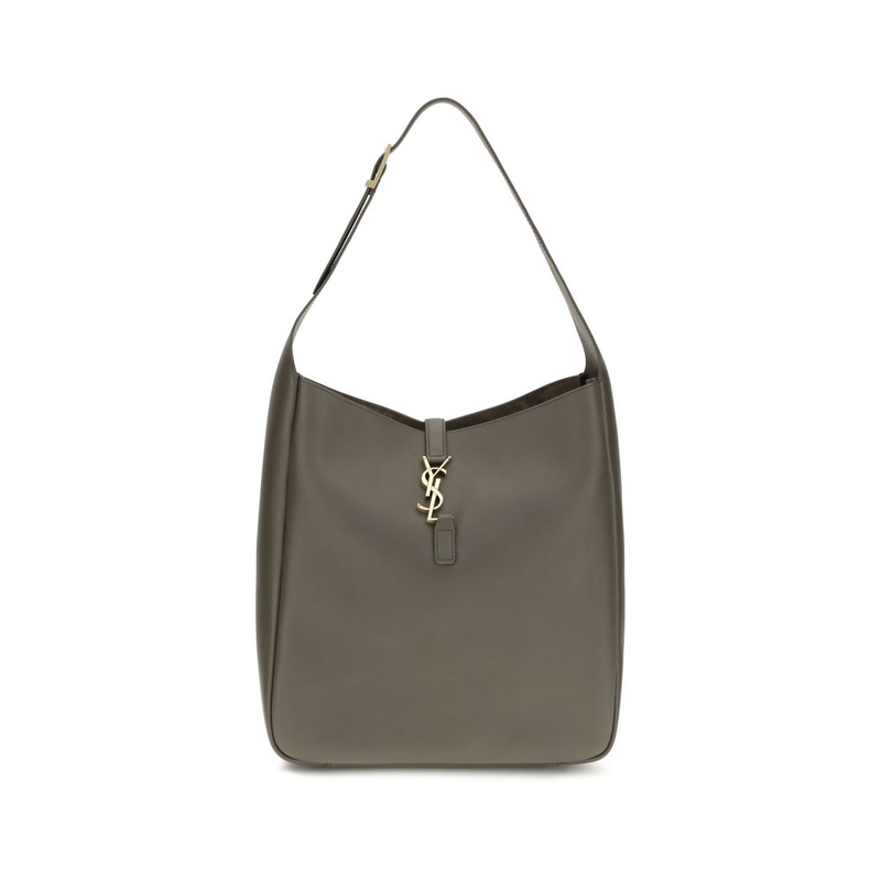 Bicolor calf leather bos taurus shoulder bag-null