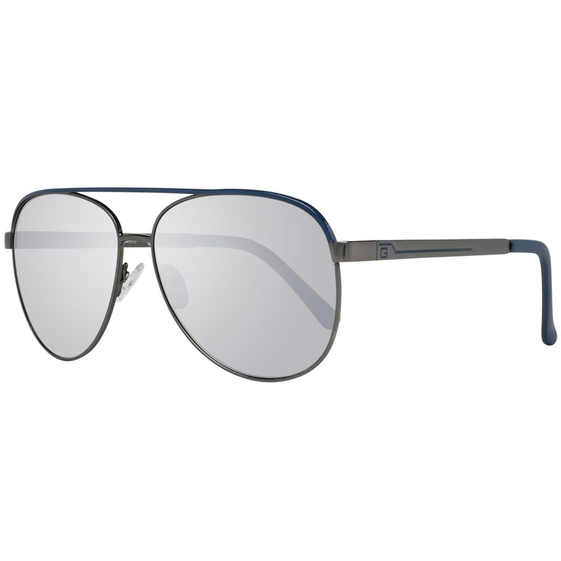 Gray metal sunglasses-null