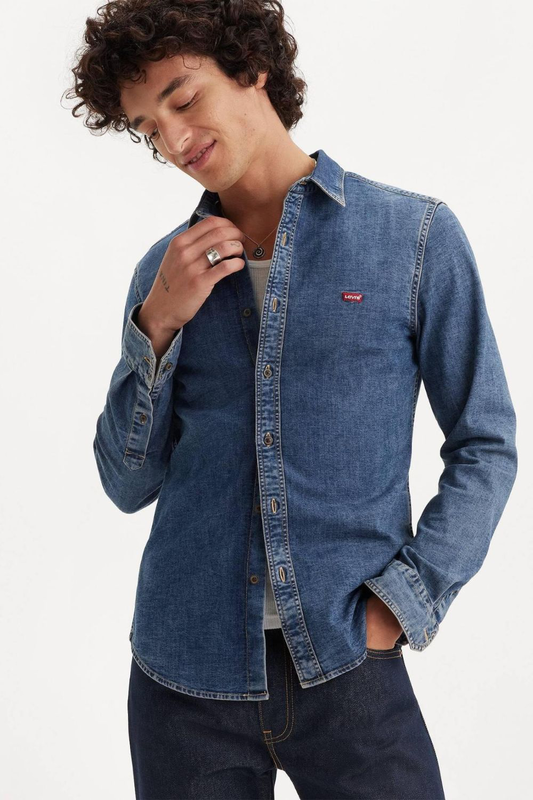 Levis denim shirt-null