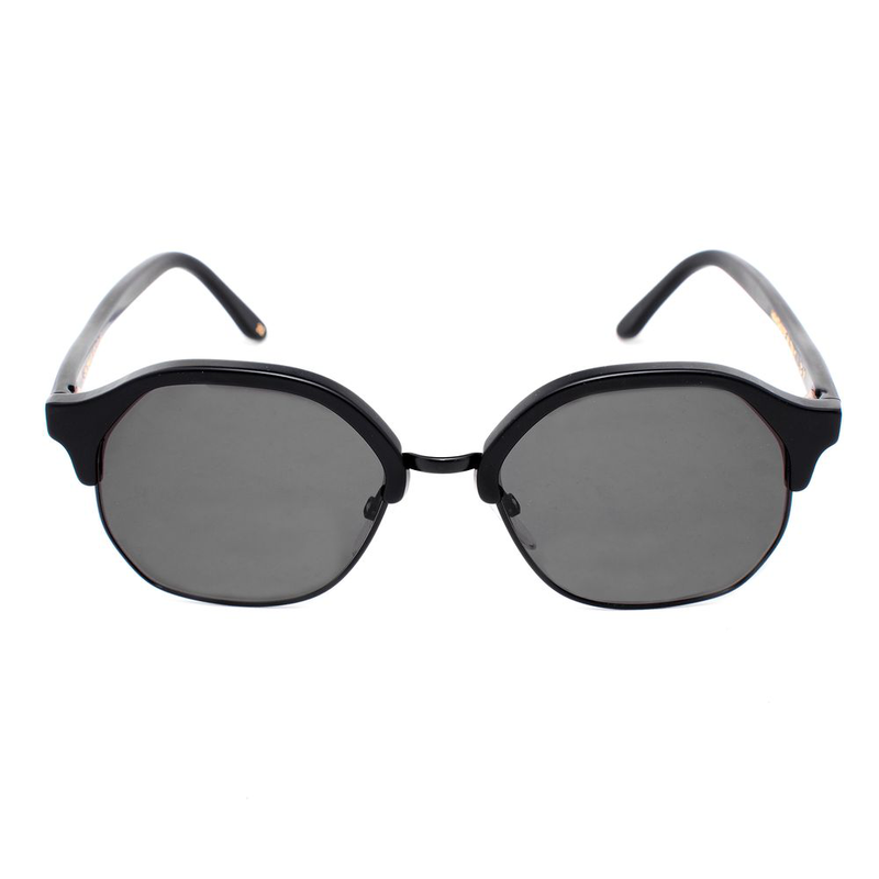 Black acetate sunglasses-null