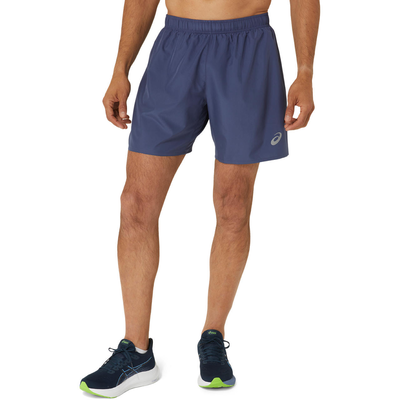 Asics men core 7in short (2011c337-401), Blue, medium