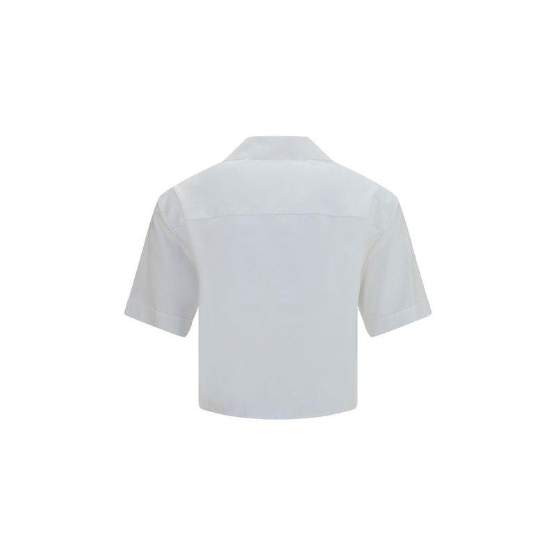 White cotton dress shirt-null