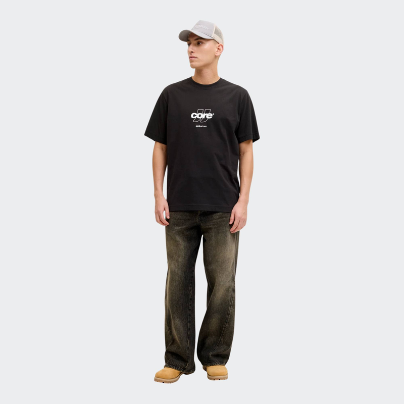 Club front print tee-null