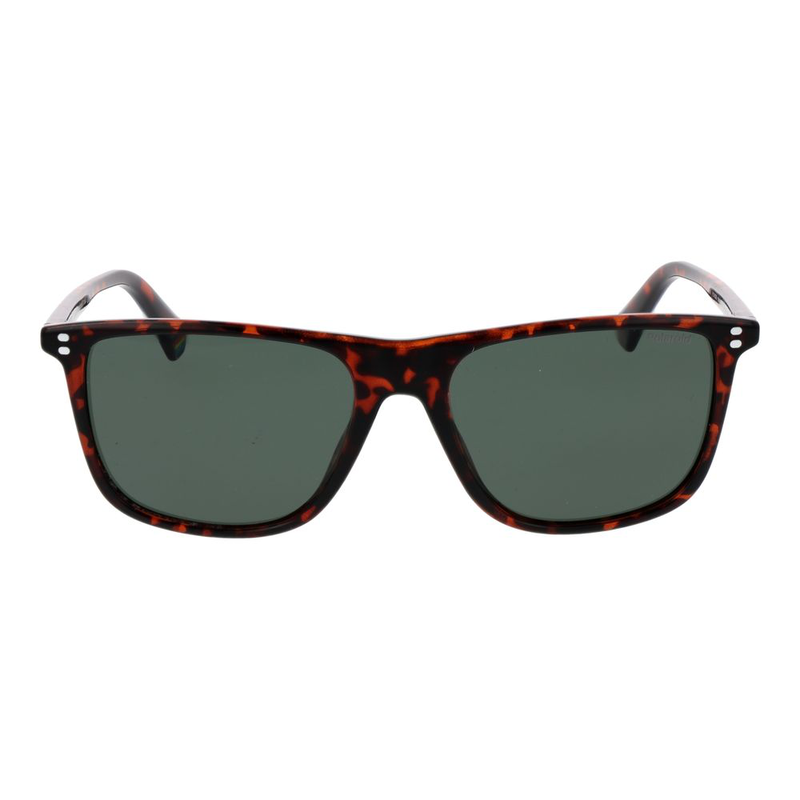 Brown polycarbonate sunglasses-null