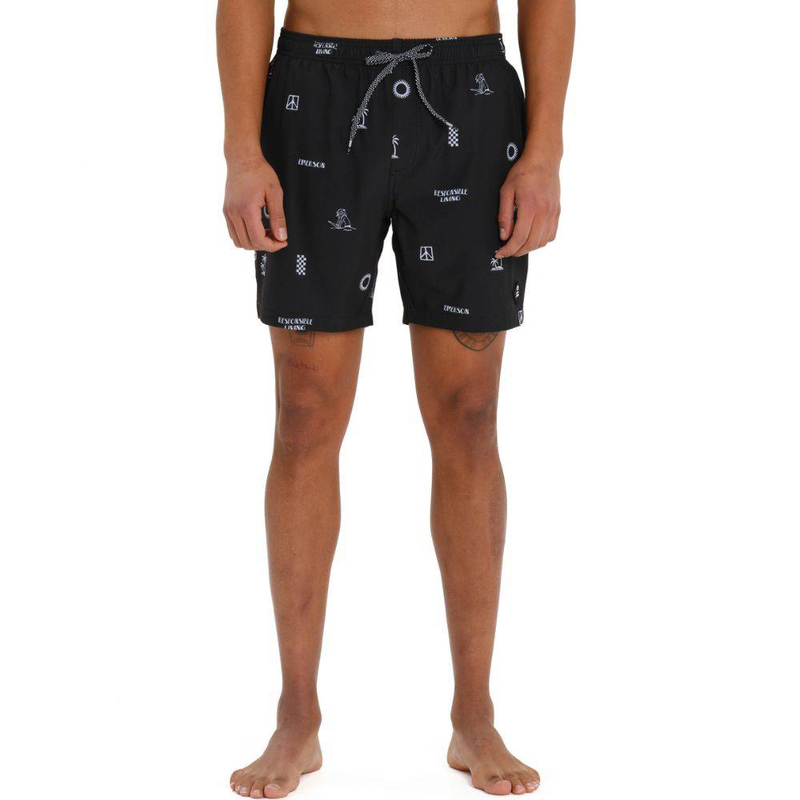 Men's printed volley shorts-null