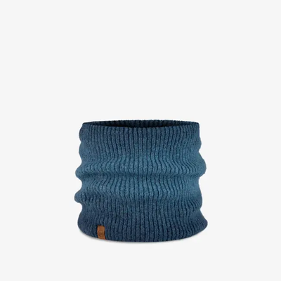 Knitted & fleece neckwarmer marin denim, , medium