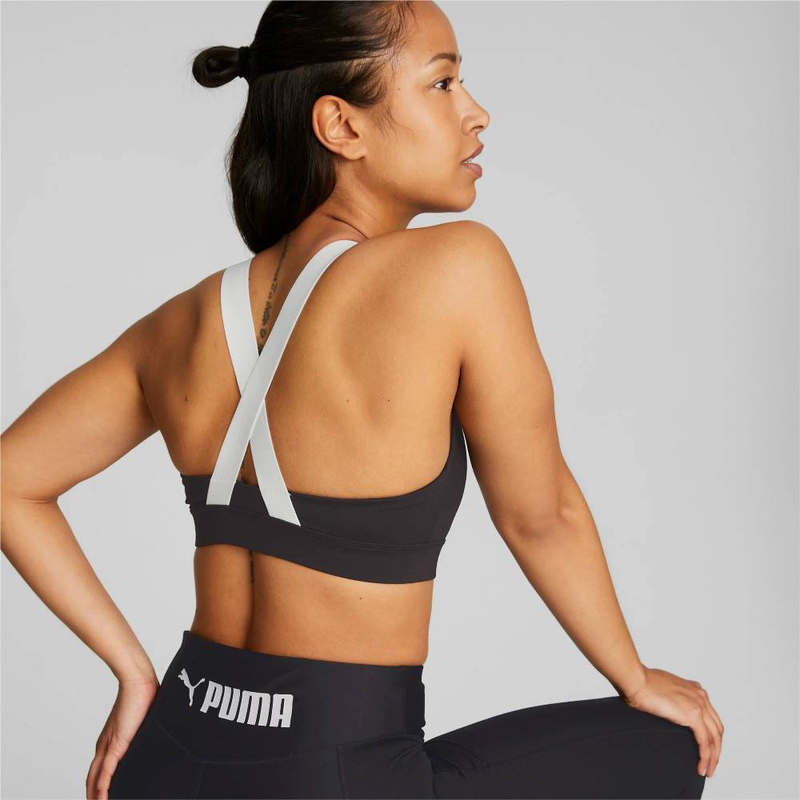 Fit mid impact training bra image number null
