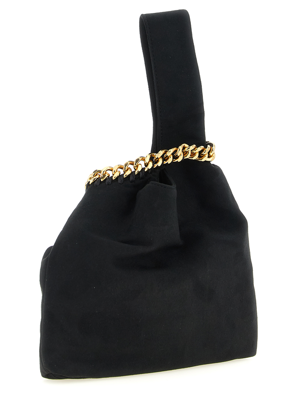 Black polyamide handbag-null